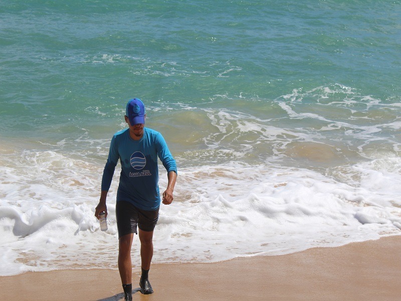 Litoral potiguar tem três pontos impróprios para o banho neste fim de semana