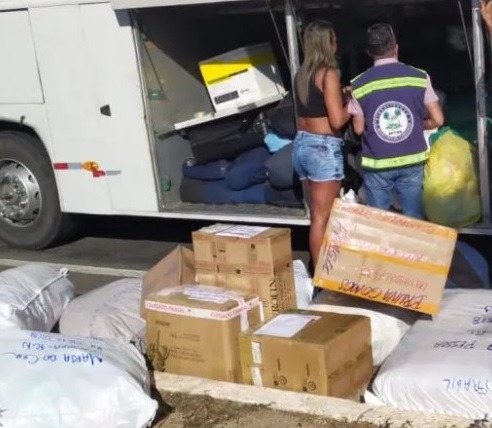 PRF apreende mais de R$ 424 mil em mercadorias sem nota fiscal no RN