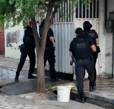 Cinco membros de facção criminosa são presos durante operação em Mossoró