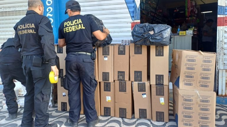 PF prende três pessoas durante operação contra contrabando de cigarros no RN