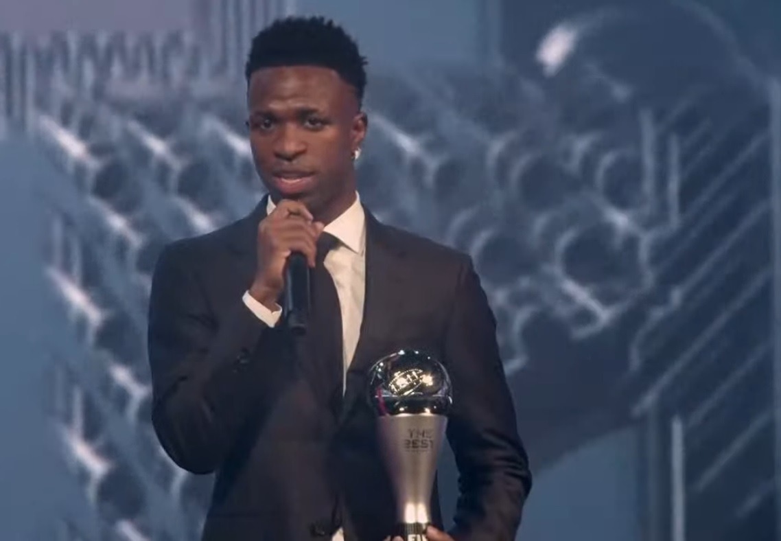 Fifa The Best 2024: Vini Jr. é eleito o melhor jogador do mundo