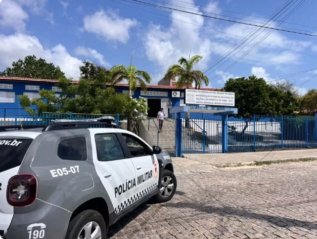 Aluna que atirou contra colega em escola de Natal passará por audiência de custódia