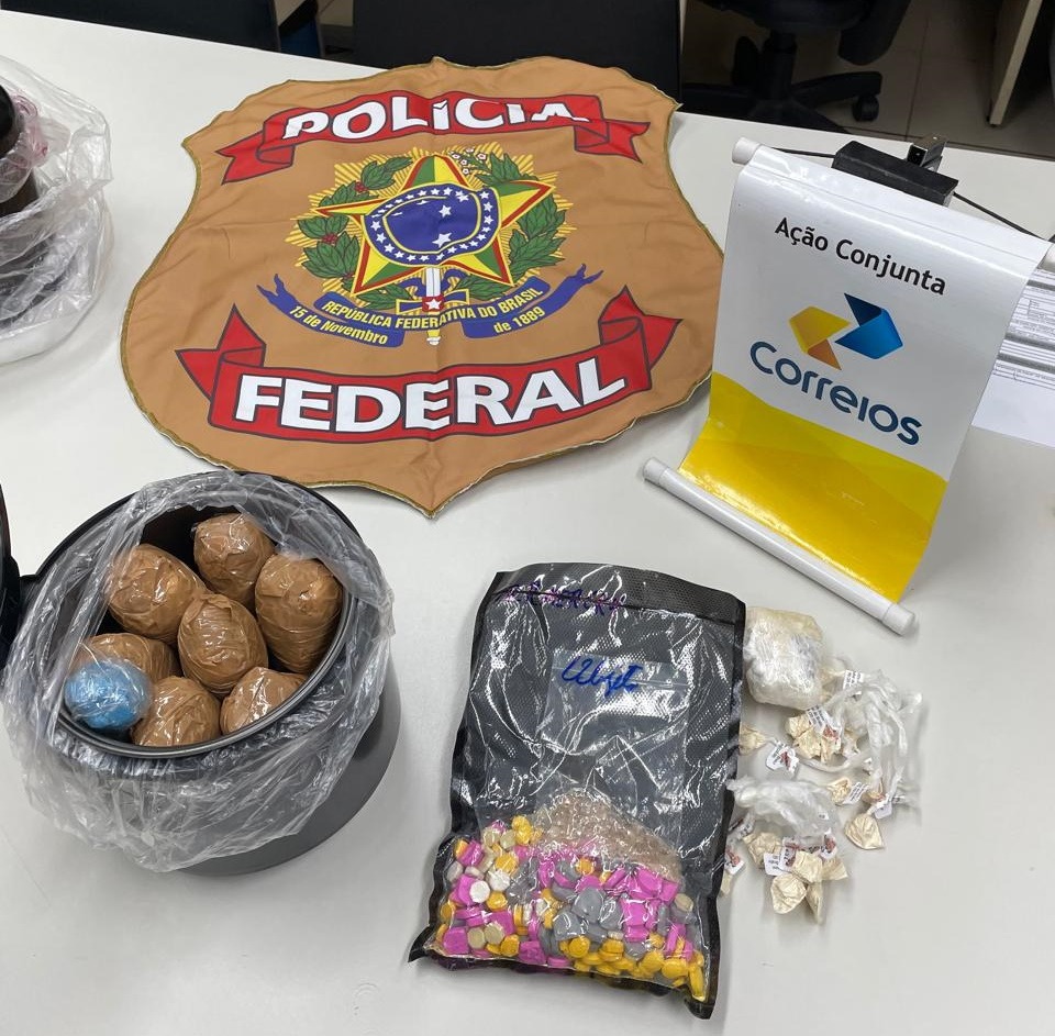 Polícia Federal apreende drogas enviadas via Correios em Natal