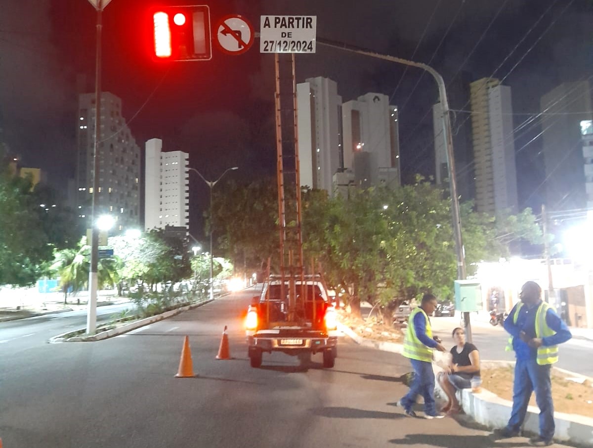 Detran realiza mudança em trecho da Rota do Sol em Ponta Negra