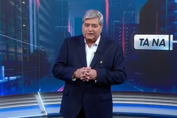 Datena faz alerta ao anunciar afastamento do SBT: “Vão pagar caro”