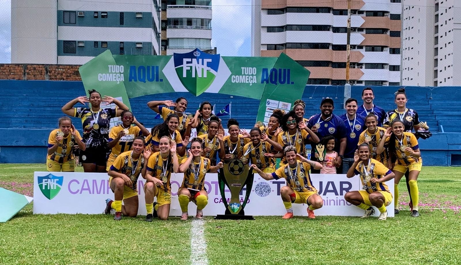 União vence Potyguar e conquista Campeonato Potiguar Feminino