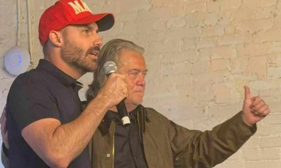 VÍDEO: Estrategista e ex-assessor de Trump anuncia Eduardo Bolsonaro como futuro presidente do Brasil; ASSISTA