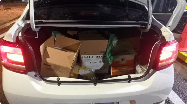 Homem flagrado com R$ 7 mil em mercadorias furtadas de supermercado é preso no RN
