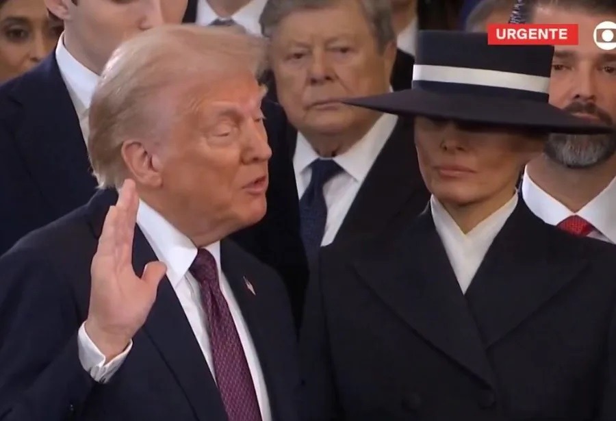VÍDEO: Trump faz juramento e é empossado como presidente dos Estados Unidos