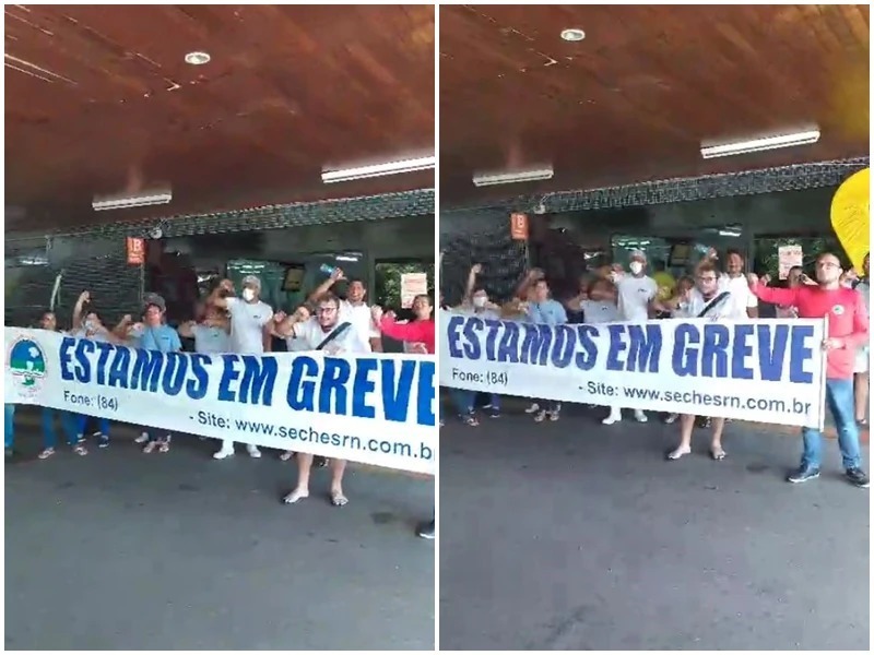 Terceirizados da saúde do RN estão com três meses de salário em atraso