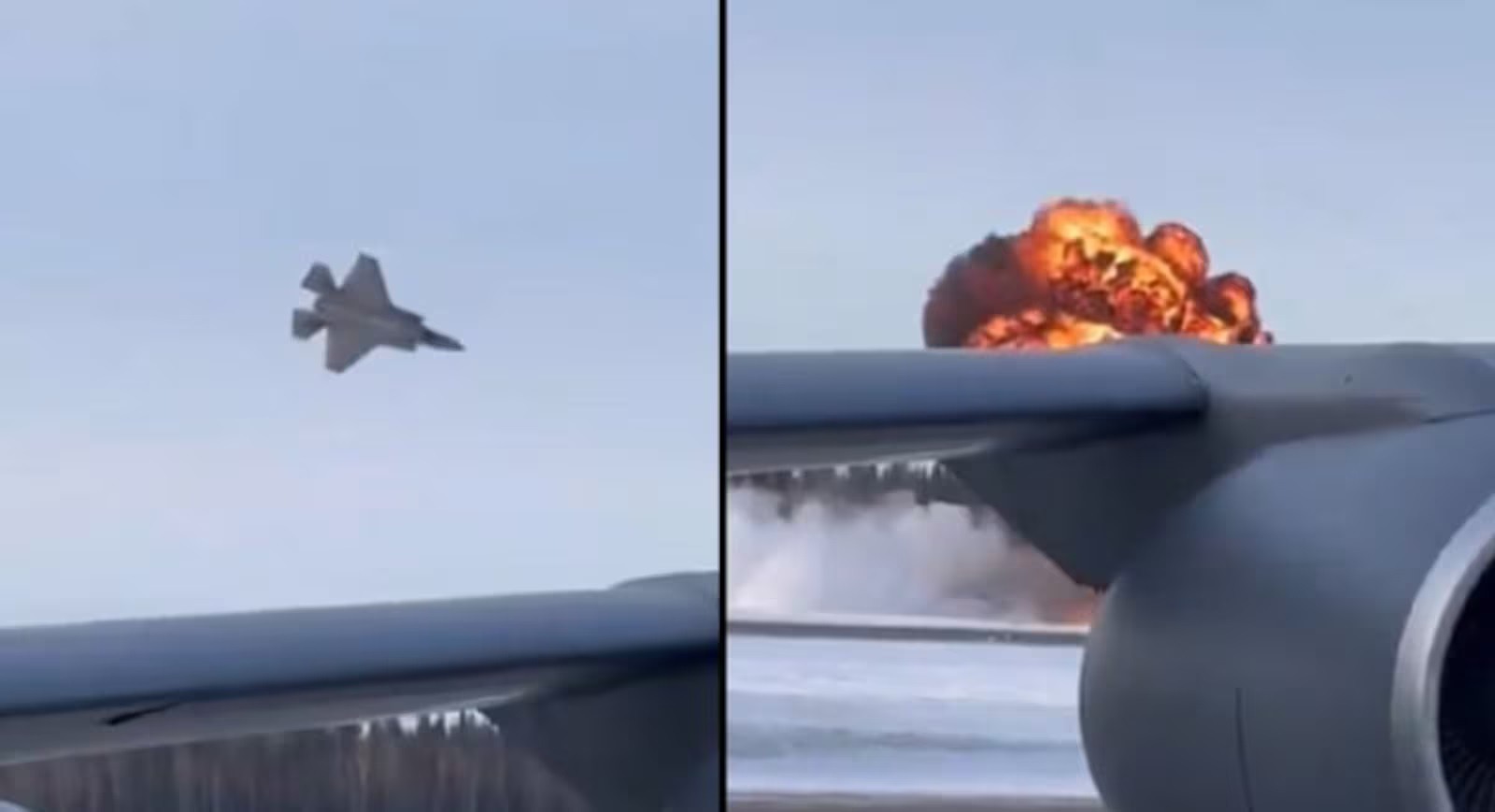 VÍDEO: Caça da Força Aérea dos Estados Unidos cai no Alasca; piloto se ejetou