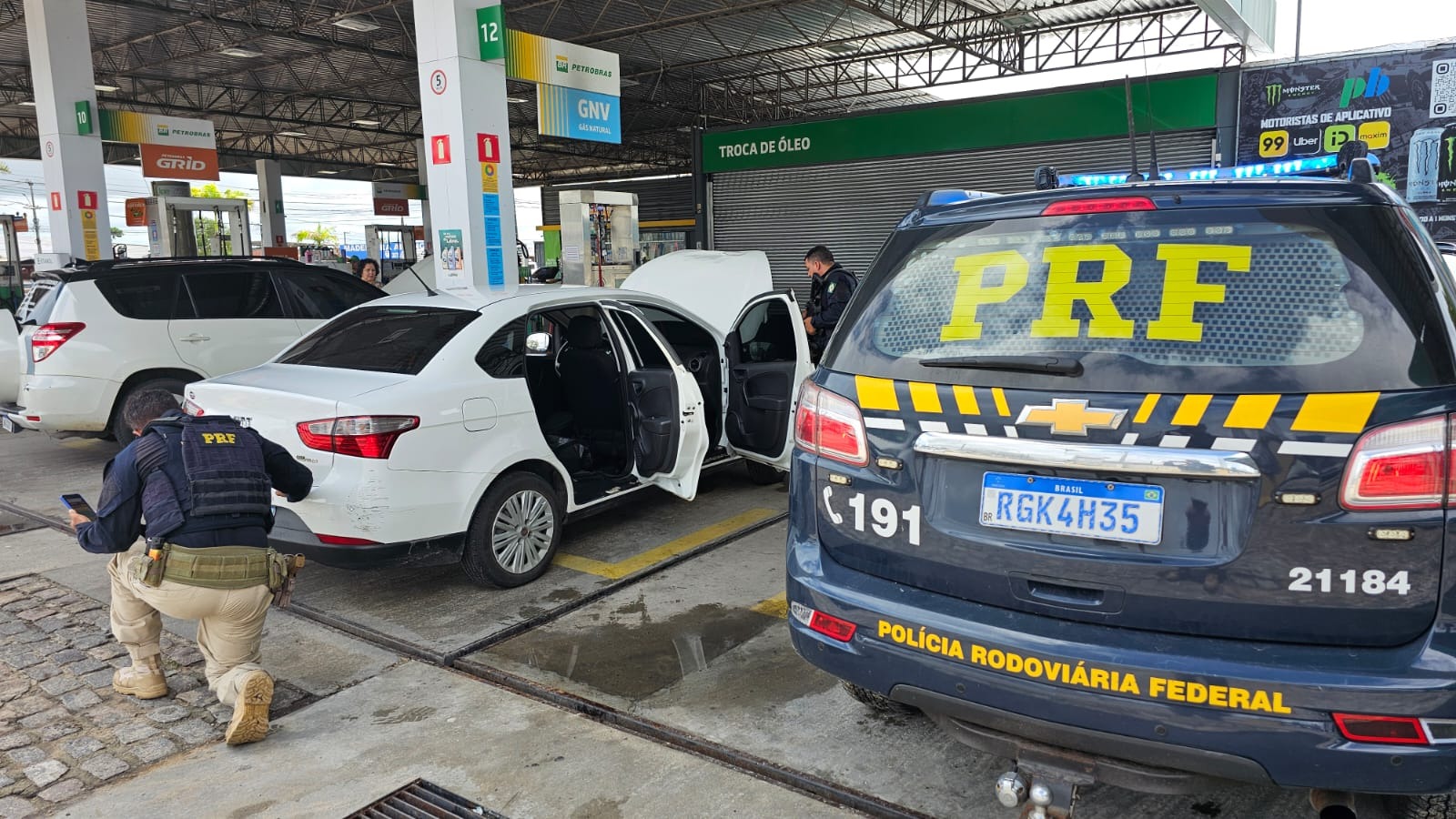 PRF recupera veículos roubados no RN