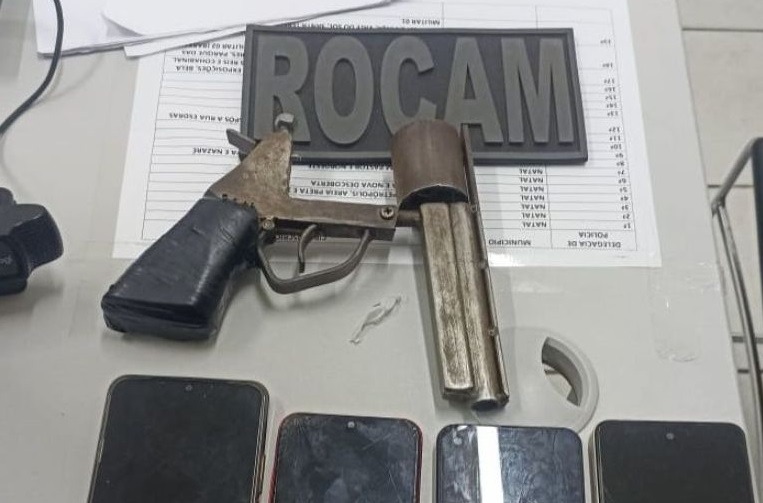 ROCAM resgata vítimas de sequestro e apreende três menores na Grande Natal