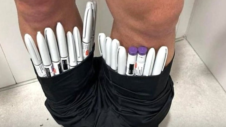Homem é preso com R$ 350 mil em medicamento para emagrecer