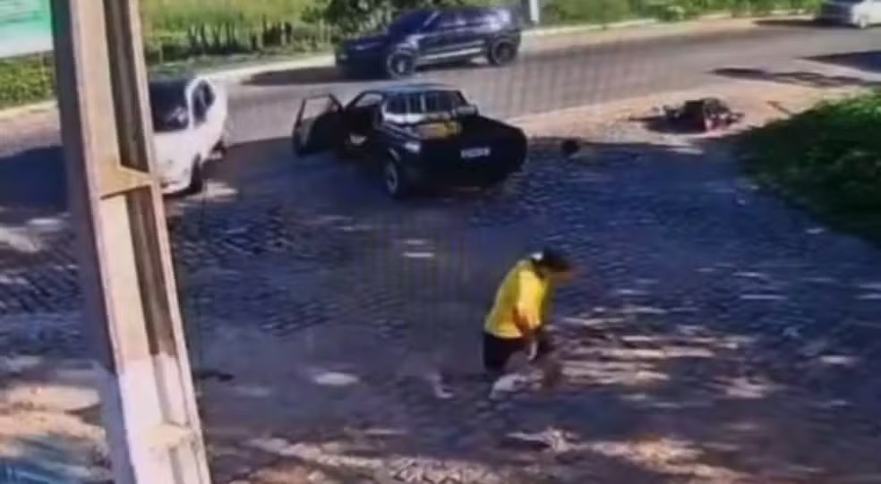 Abelhas invadem carro e atacam motorista e motociclista na Grande Natal