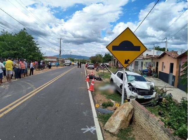 Mulher morre em acidente de trânsito no dia do aniversário no interior do RN