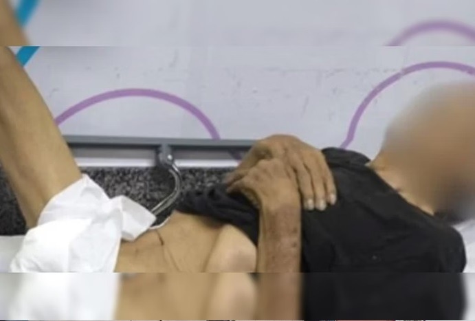 Genro faz família refém e agride idoso de 85 anos com pedaço de pau