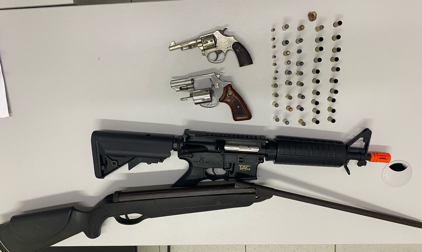 Polícia prende em flagrante suspeito por posse irregular de arma de fogo na Grande Natal 