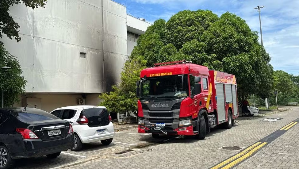 Princípio de incêndio atinge Secretaria de Planejamento do RN, e prédio é evacuado