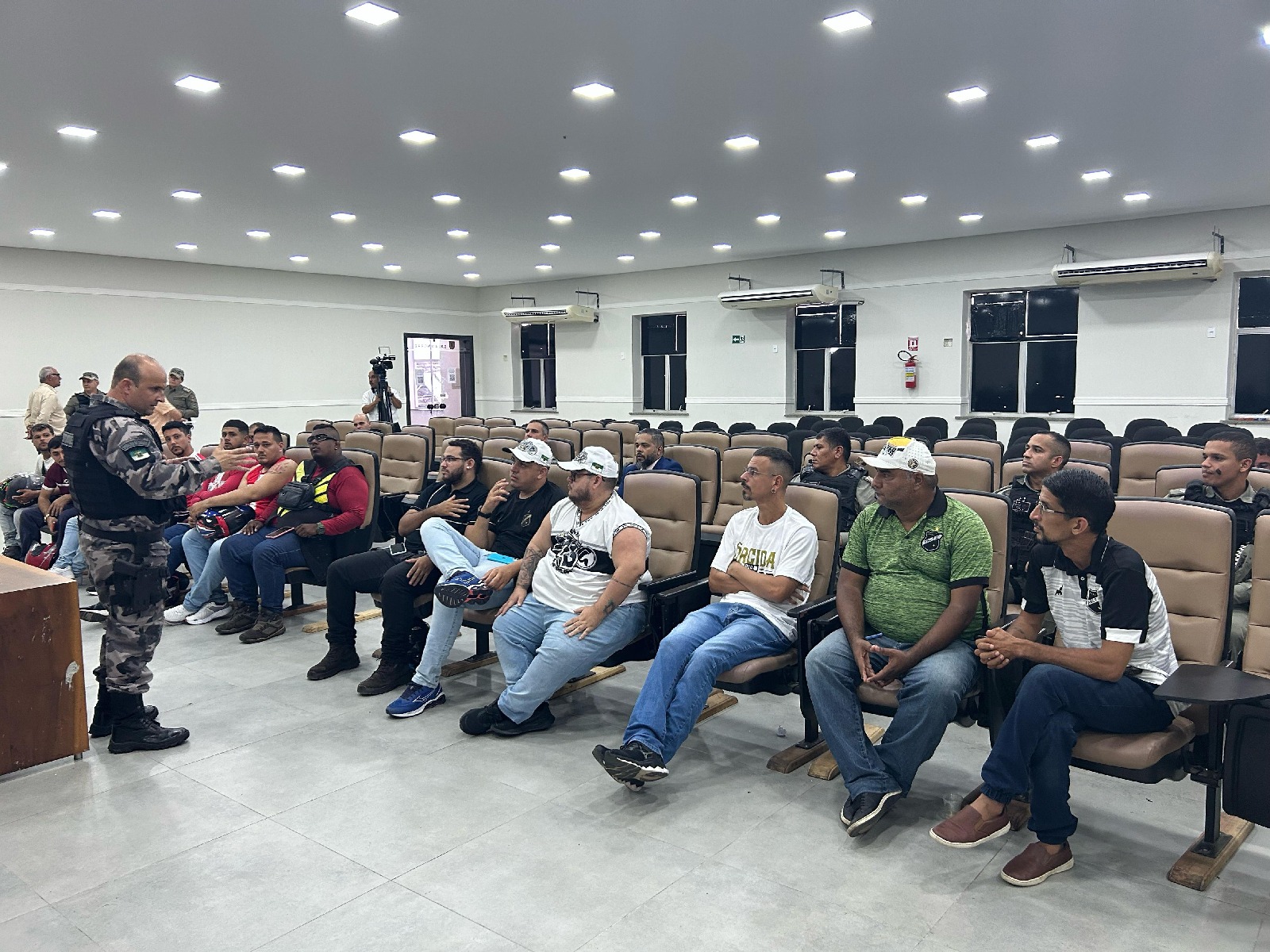 PMRN realiza reunião com organizadas ABC e América para alinhar segurança na final do Estadual