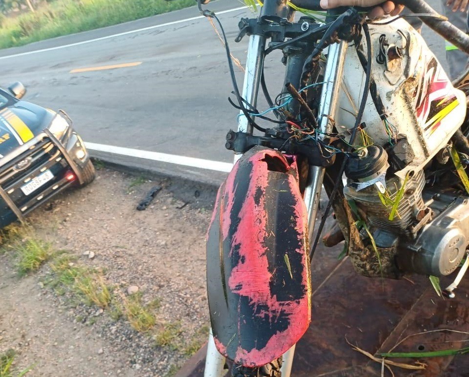 Motoqueiro morre após colisão traseira na BR-304 no RN