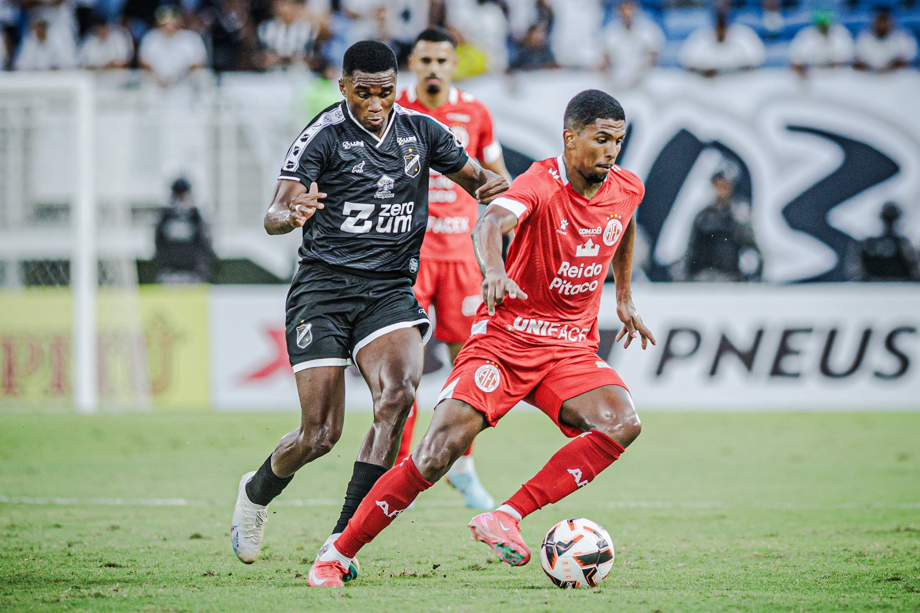 América e ABC empatam no 1º jogo da final do Campeonato Potiguar; veja os gols