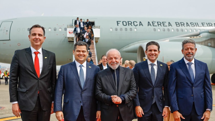 Lula desembarca no Japão para agenda comercial e diplomática
