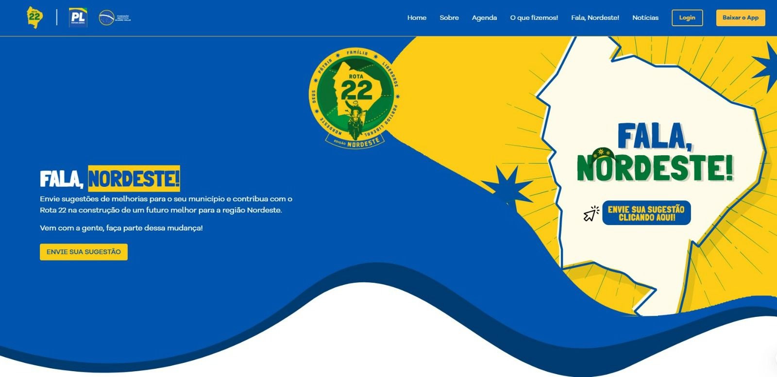 Começando pelo RN, Rota 22 lança portal com o "Fala, Nordeste"