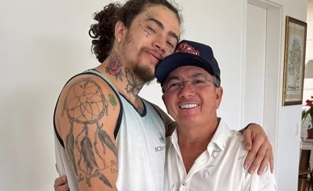 Pai de Whindersson celebra alta do filho de clínica psiquiátrica: "Te amo, moleque!"