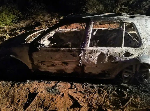 Casal é encontrado queimado dentro de carro no RN e polícia investiga como homicídio