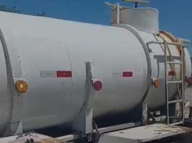 PRF flagra transporte irregular de 3.100 litros de ácido clorídrico na BR-427, no RN