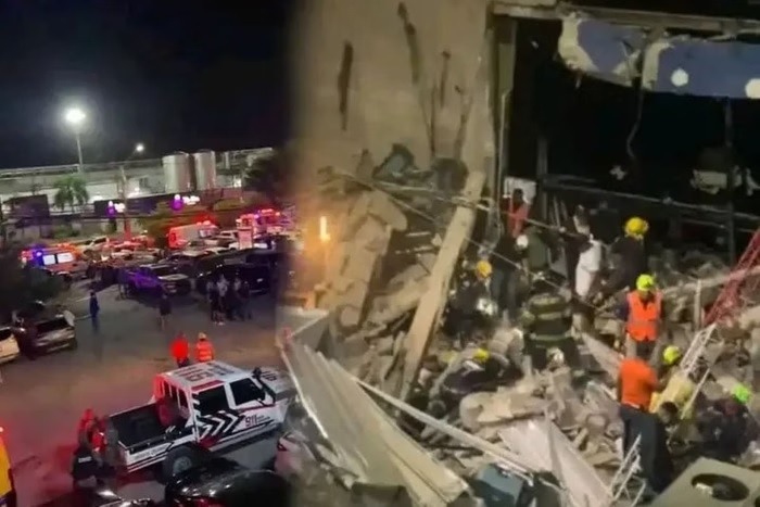 Desabamento em boate deixa ao menos 44 mortos 