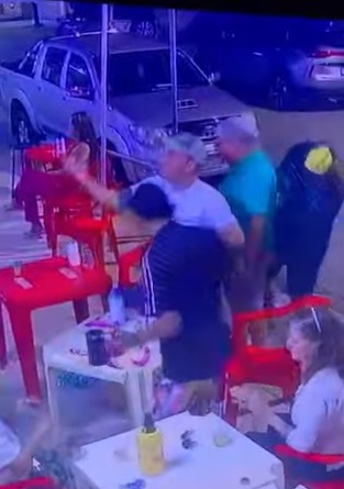 VÍDEO: Bandidos fazem arrastão em bar em Capim Macio