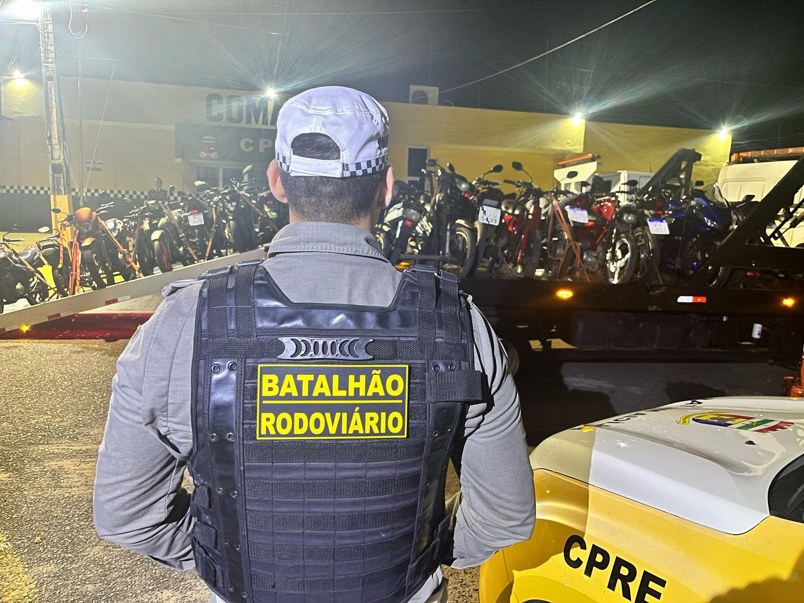 CPRE remove 23 motocicletas com escapes barulhentos na zona Oeste de Natal