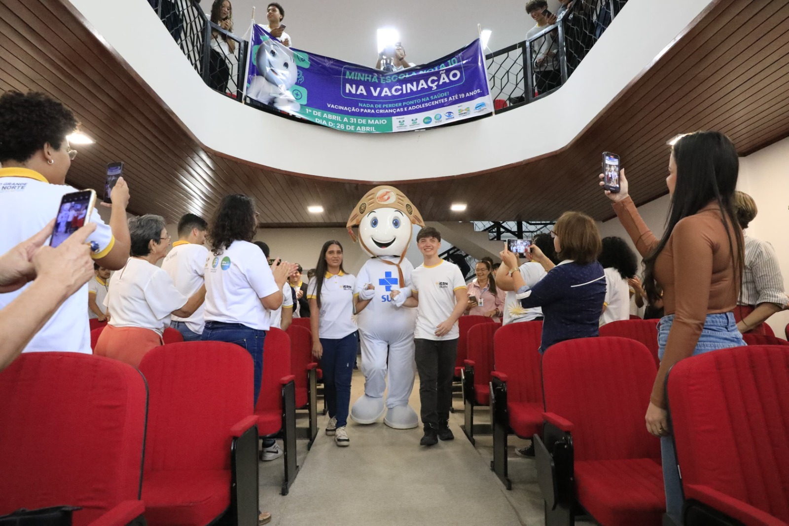 Governo lança campanha de vacinação nas escolas do RN