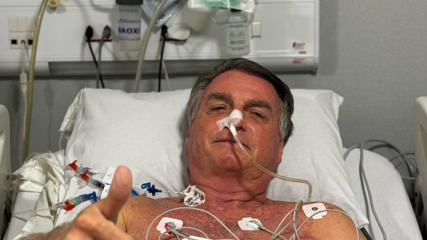 Hospital atualiza estado de saúde de Bolsonaro na tarde desta segunda-feira