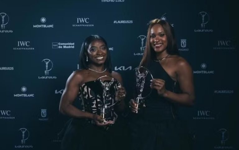 Prêmio Laureus: Rebeca Andrade vence na categoria “Retorno do Ano”