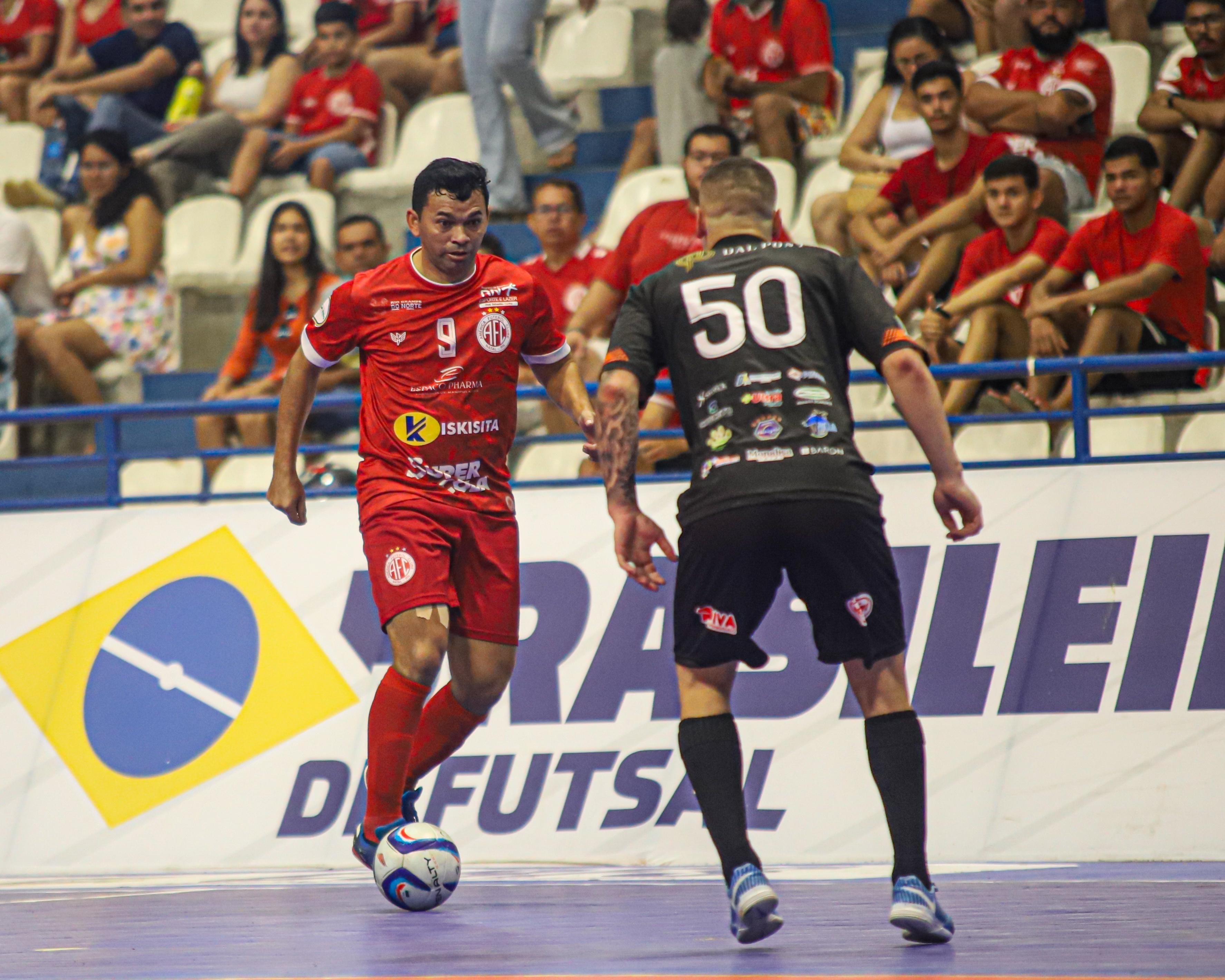 Futsal: América enfrenta São João do Jaguaribe pelas oitavas da Copa do Brasil