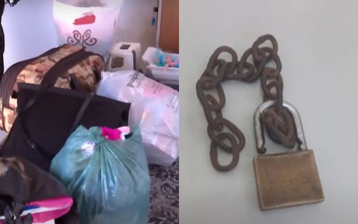 Adolescente é acorrentada pela mãe após tentar fugir com o namorado
