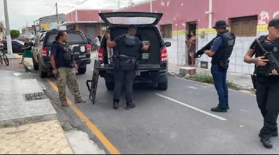 VÍDEO: Criminoso morre em confronto com a polícia durante operação de combate ao tráfico no RN