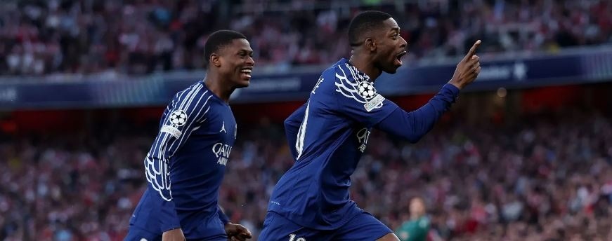 PSG vence Arsenal e fica perto da final da Champions