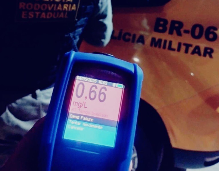 Operação Zero álcool captura foragido da justiça e prende condutores embriagados em Natal