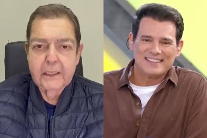 VÍDEO: Faustão aparece de surpresa no SBT e manda recado