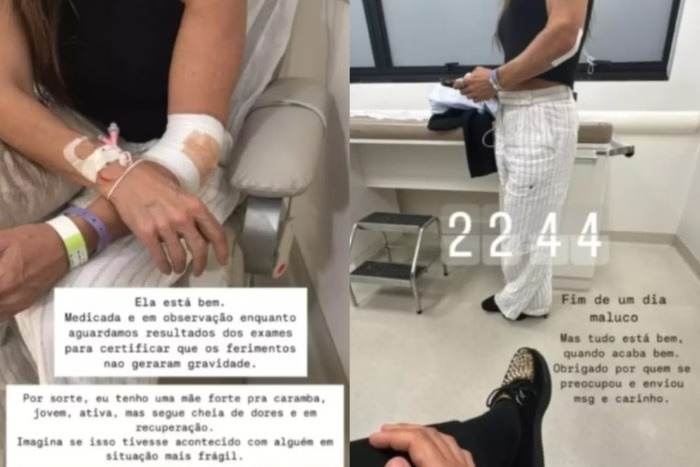 Atriz é atropelada com o próprio carro por manobrista de restaurante