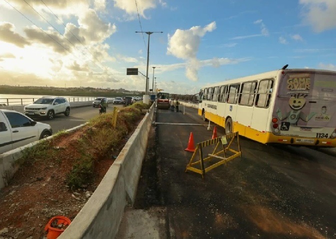Ponte de Igapó será liberada totalmente a partir desta sexta (23)
