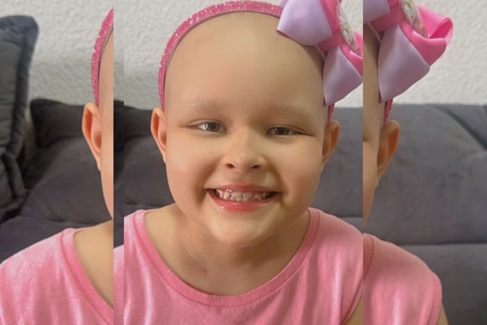 Menina de 9 anos descobriu câncer ao tentar fazer dancinha do TikTok