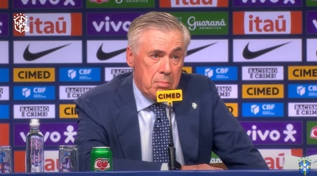 Ancelotti é apresentado e faz a sua 1ª convocação da seleção; veja lista