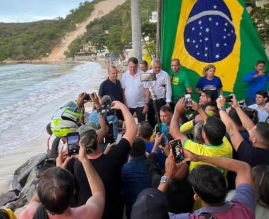 Rota 22: Bolsonaro retorna ao RN e visita Engorda de Ponta Negra