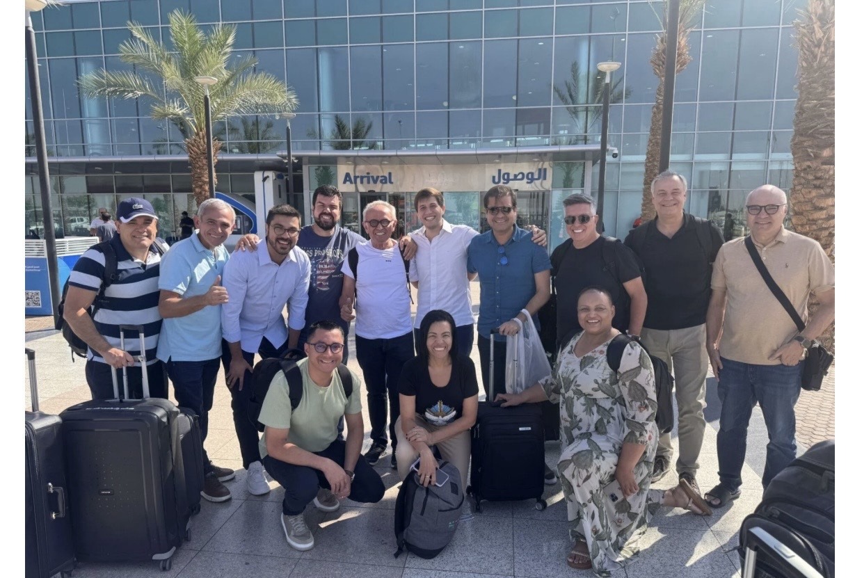 Com secretário de Natal, grupo de brasileiros embarca na Arábia Saudita para retornar ao Brasil