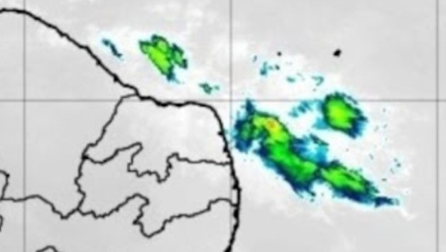 Instabilidade no litoral do RN pode provocar chuvas mais intensas nas próximas horas, alerta EMPARN